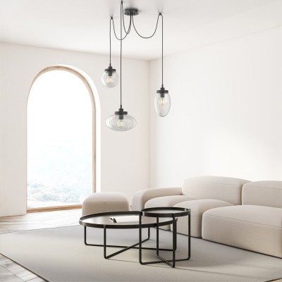 Porto 3-Light Swag Chandelier - VIRO-0323-201001000