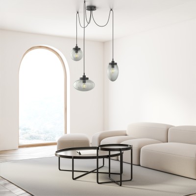 Porto 3-Light Swag Chandelier - VIRO-0323-201001000
