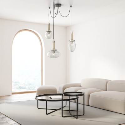 Porto 3-Light Swag Chandelier - VIRO-0324-111301000
