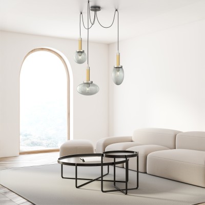 Porto 3-Light Swag Chandelier - VIRO-0324-111301000