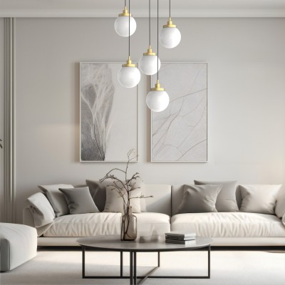 Echo 5-Light Pendant - VIRO-0501-201001000