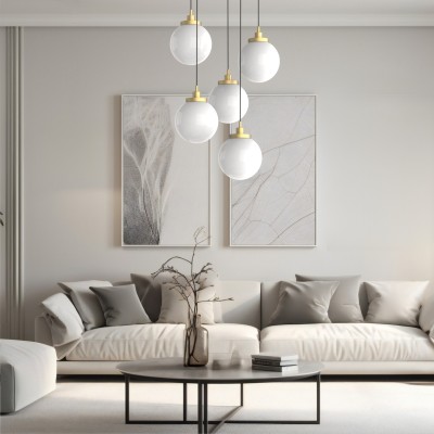 Echo 5-Light Pendant - VIRO-0502-301001000