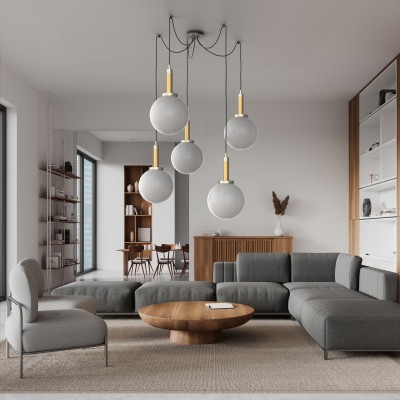 Echo 5-Light Swag Chandelier - VIRO-0528-111301000