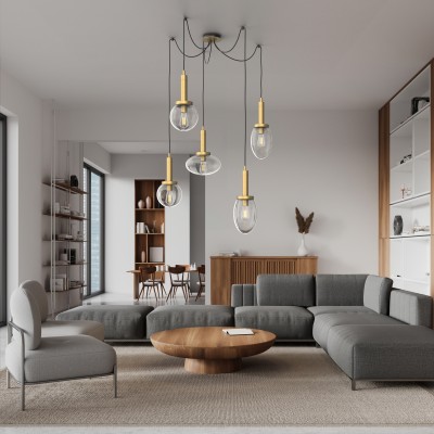 Porto 5-Light Swag Chandelier - VIRO-0540-331203000
