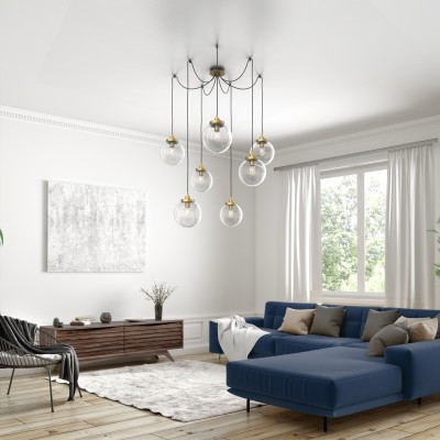 Echo 7-Light Swag Chandelier - VIRO-0722-301001000