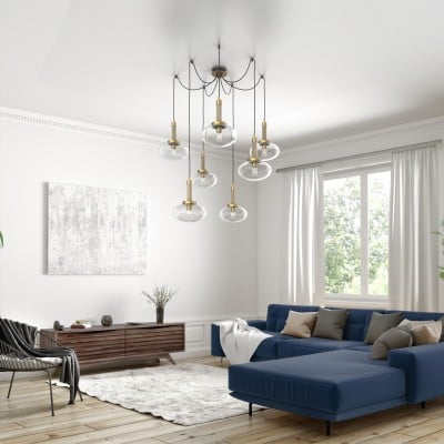 Mono 7-Light Swag Chandelier - VIRO-0729-311101000