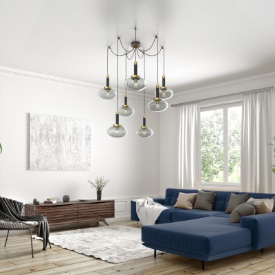 Mono 7-Light Swag Chandelier - VIRO-0729-311101000
