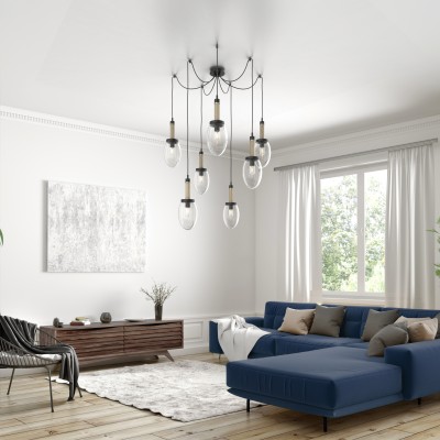Como 7-Light Swag Chandelier - VIRO-0730-211101000