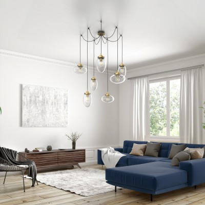 Bruges 7-Light Swag Chandelier - VIRO-0734-301002000